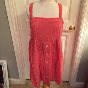 Vintage Juicy Couture Mango Scallop Sundress SZ 8